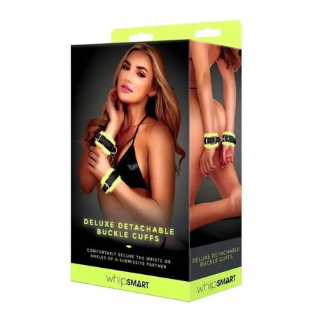 Whipsmart - Glow in the Dark Deluxe Detachable Buckle Cuffs - Save 45% - Sale United Kingdom Stoke-on-trent