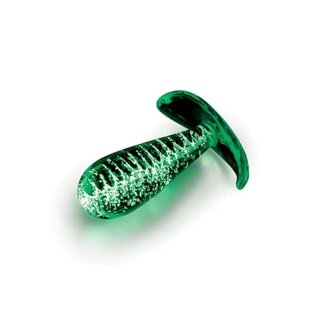 Whipsmart Glow in the Dark Glass Butt Plug - in the - Fast Shipping - Plugs United Kingdom Stoke-on-trent