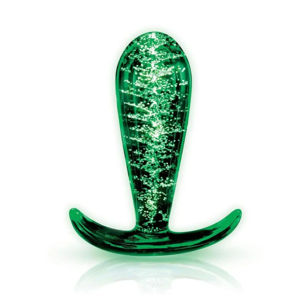 Whipsmart Glow in the Dark Glass Butt Plug - in the - Fast Shipping - Plugs United Kingdom Stoke-on-trent