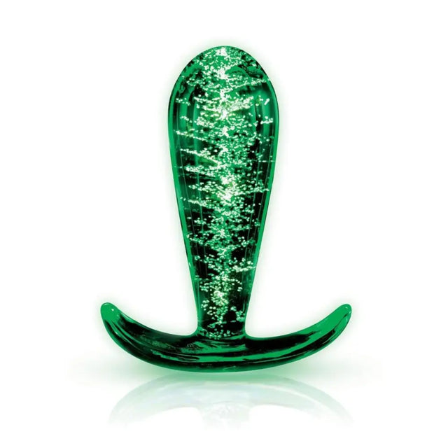 Whipsmart Glow in the Dark Glass Butt Plug - in the - Fast Shipping - Plugs United Kingdom Stoke-on-trent