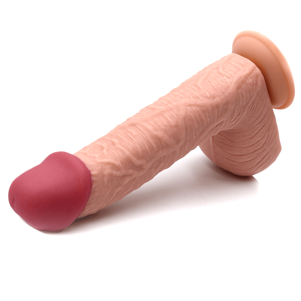 11.6 Inch Suction Cup Dildo Sex Toy Xl Flesh - Save 20%