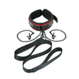 Ws Heartbreaker Deluxe Collar Nipple Clips Leash Set - Sex Toys - Save 25% - Ws Heartbreaker Deluxe Collar Nipple Clips Leash Set - Fast