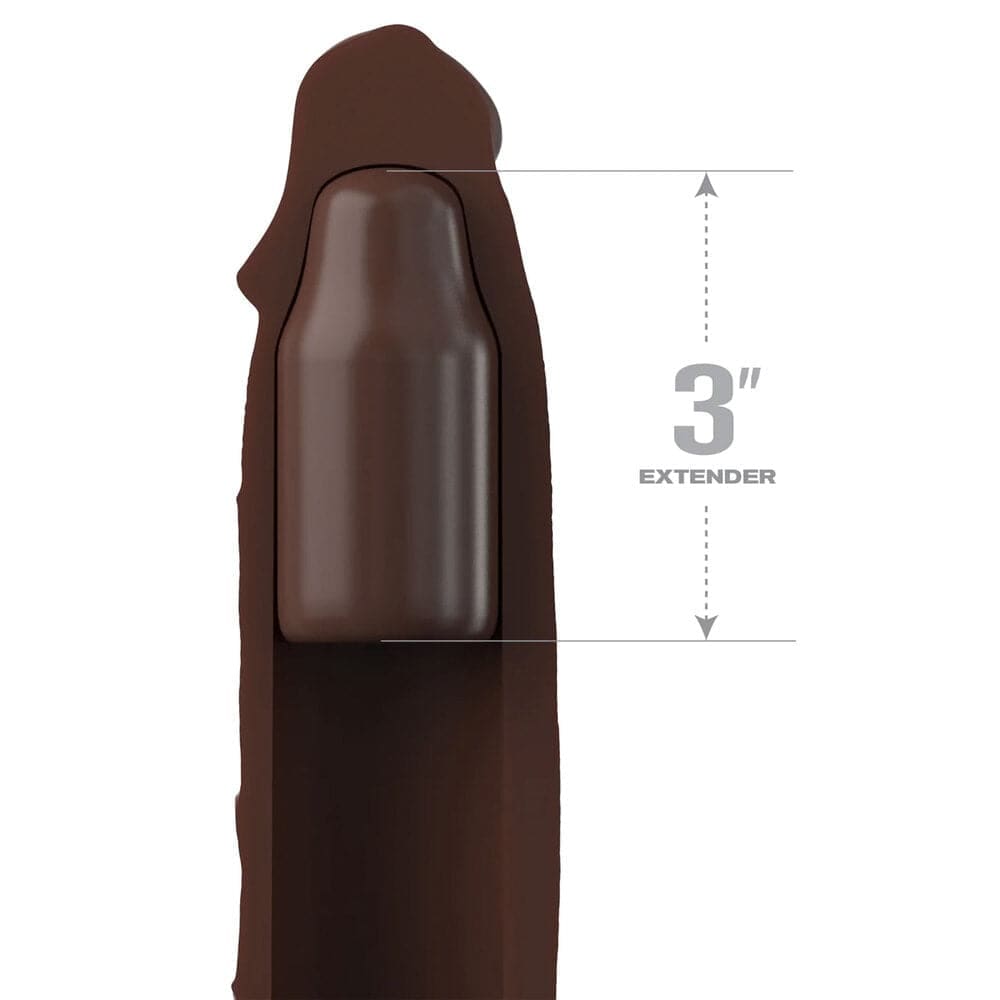 Xtensions elite 3 tommer penis extender med rem