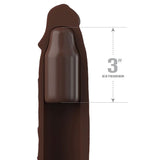 Xtensions elite 3 tommer penis extender med rem