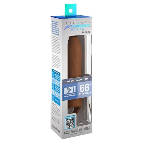 Xtensions Elite 7 Inch Uncut Penis Enhancer with Strap - Save 25% - Xtensions with - Fast Shipping - Sale United Kingdom Stoke-on-trent