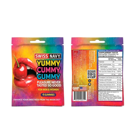 Yummy Cummy Gummy 4 Pack - Save 45% - Sale United Kingdom Stoke-on-trent