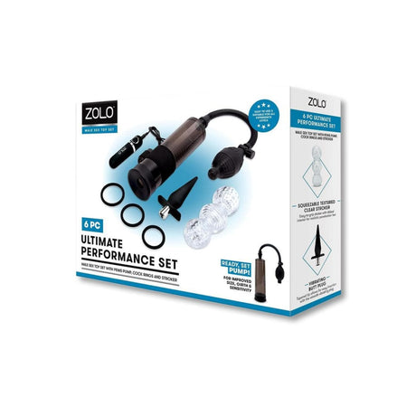 Zolo Ultimate Male Performance Pump Kit - Sex Toys