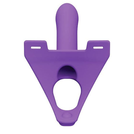 Zoro Silicone Strap on System with Waistbands Purple 5.5 Inch - Save 30% - Dildo
