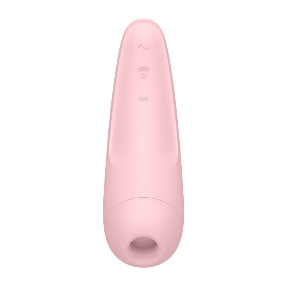 تطبيق Satisfyer تم تمكينه Curvy 2 Plus Clitoral Massager Pink