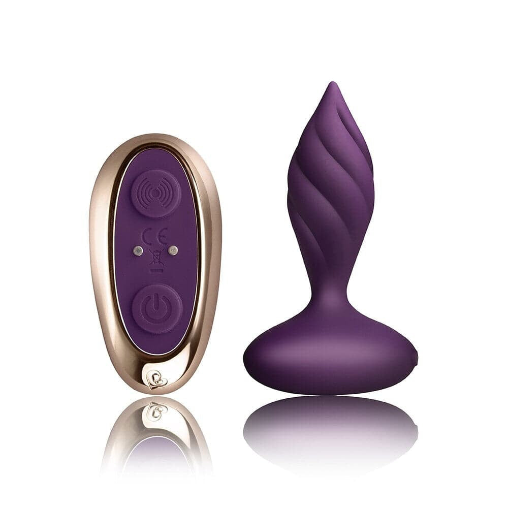 Rocks Of Petite Sensations Desire Butt Plug Purple