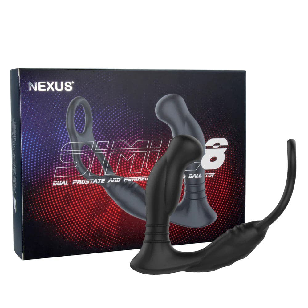 Nexus Simul8 Dual Prostata und Perineum Schwanz und Ballspielzeug