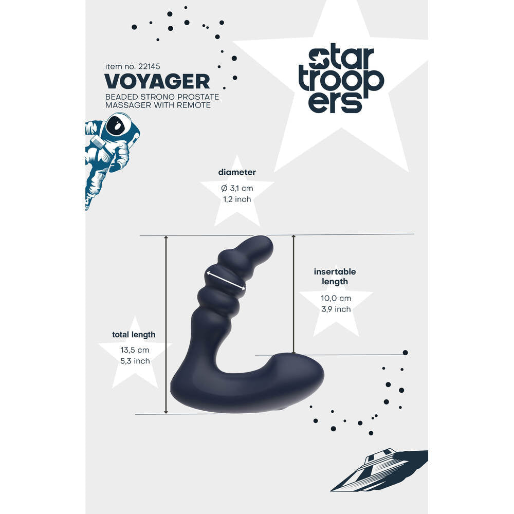 Startroopers Voyager前列腺按摩器