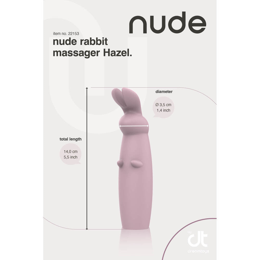 Nude Hazel Mini Massageur de lapin