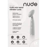 Nude luna mini vibrateur de baguette