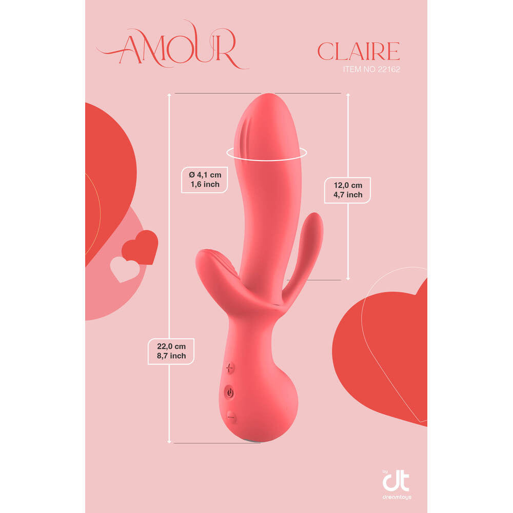 Amour pleser triphlyg vibe claire