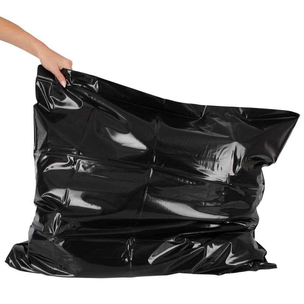 كيس وسادة PVC باللون الأسود