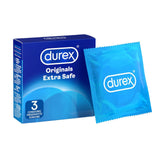 杜雷克斯额外安全的常规符合避孕套3包