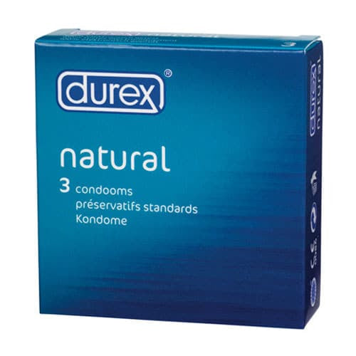 Naturlige x 3 kondomer