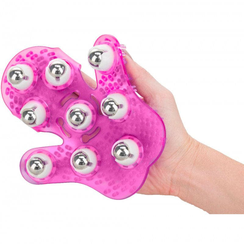 Liathróidí sorcóir glove massager