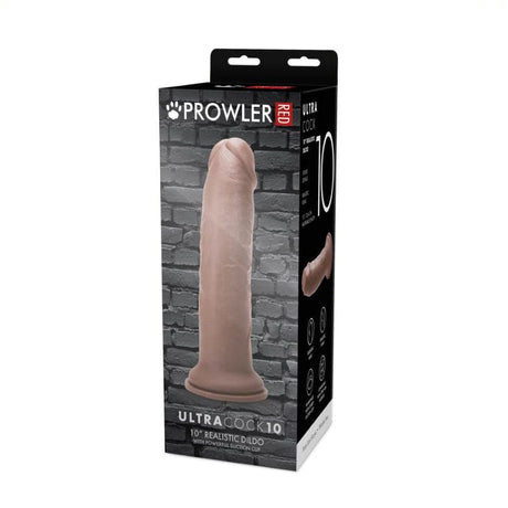 Prowler Red Ultra Cock 10 Dildo - Karamell