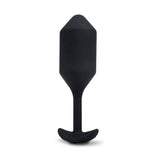 B-vibe Vibrating Snug Plug 5 أسود