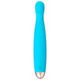 Cuties svileni dodir punjivi mini vibrator plavi