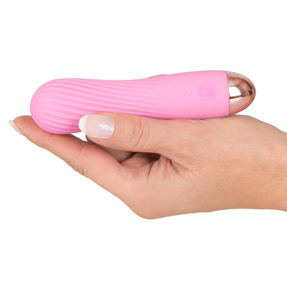 Cuties svileni dodir punjivi mini vibrator ružičasti