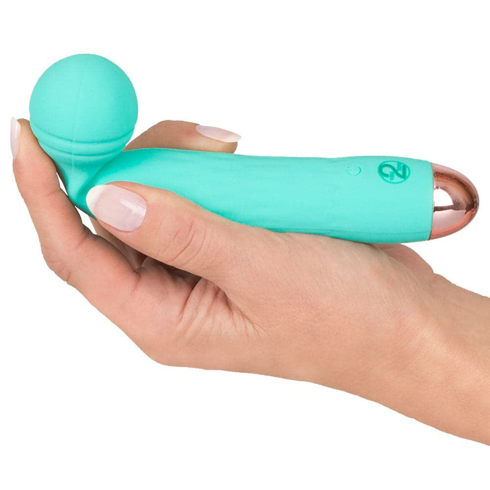 Cuties Silk Touch dobíjecí mini vibrátor zelená