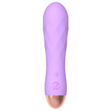 Cuties Silk Touch wiederaufladbar Mini -Vibrator lila