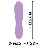 Cuties Silk Touch wiederaufladbar Mini -Vibrator lila