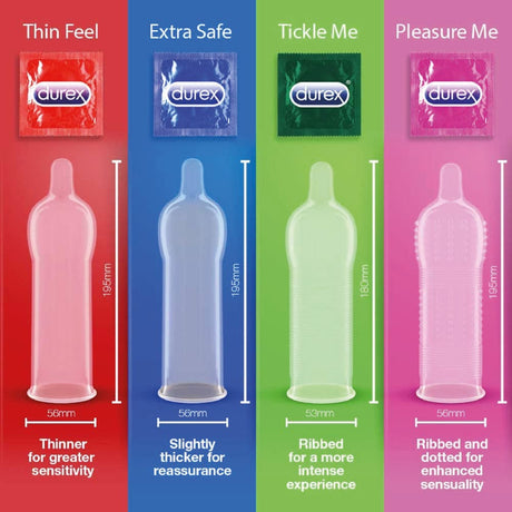 Durex Überraschung mir Varieté -Kondome 40 Pack