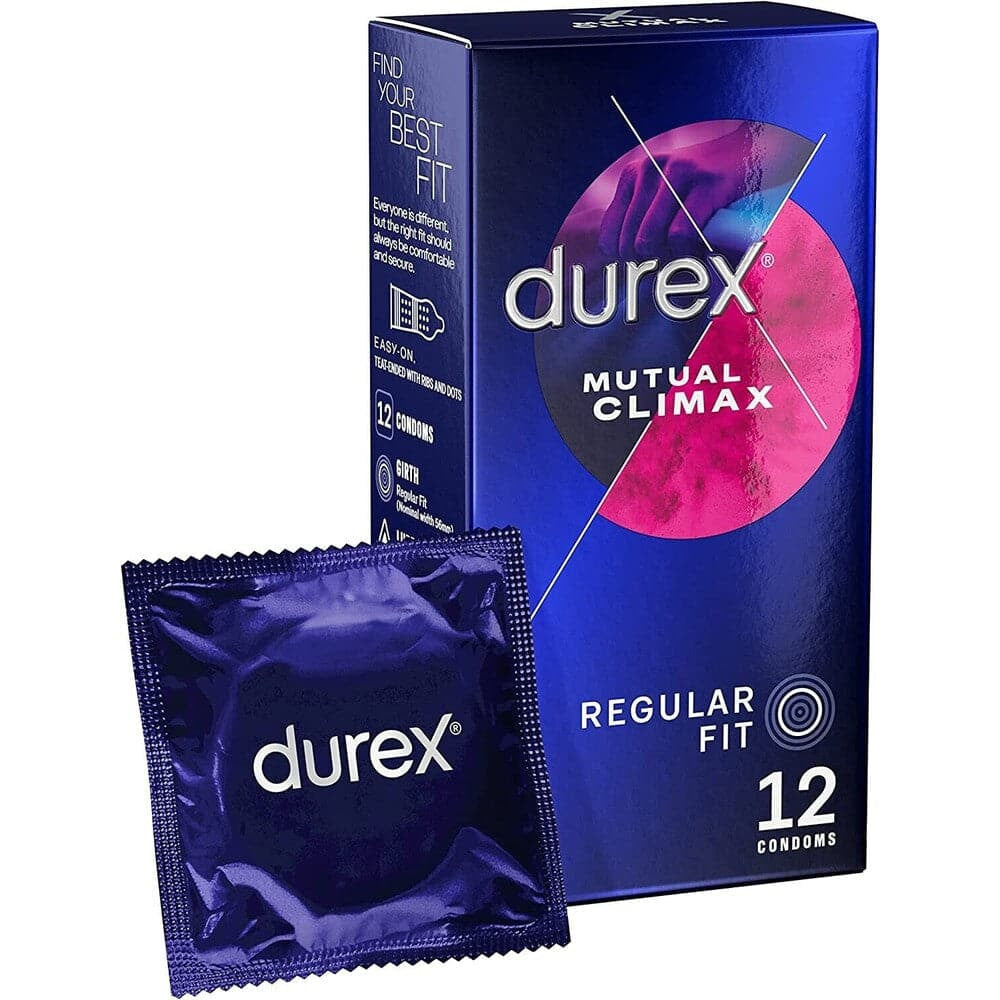 Durex vzájemné vyvrcholení pravidelné fit kondomy 12 balení