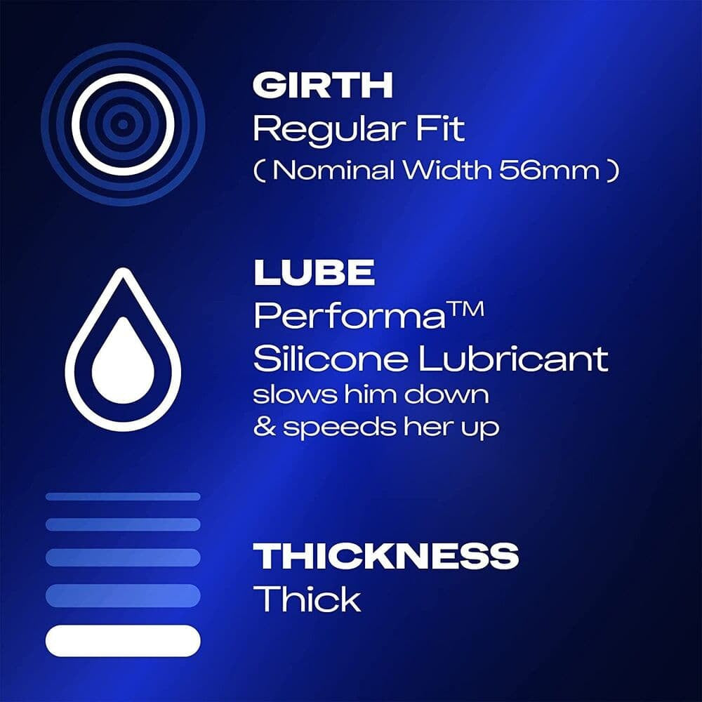 Durex uzajamni vrhunski redovni fit kondomi 12 pakiranja