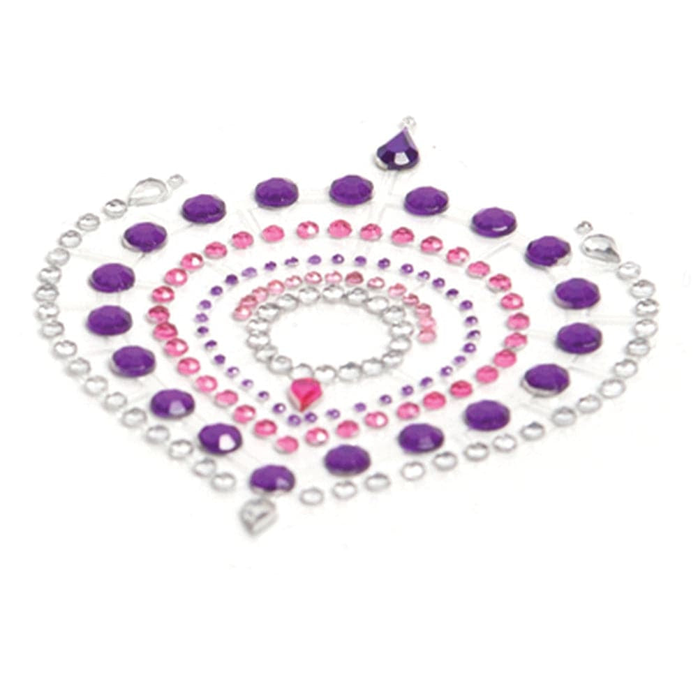 Bijoux Indiscets Flamboyant Rhinestone Jewellery Purple Pink