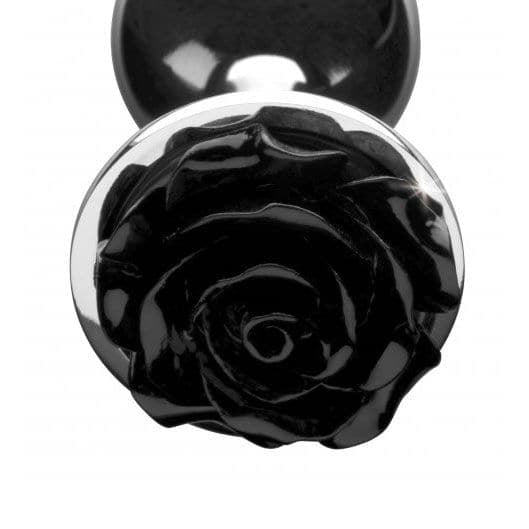 Plijen iskre crno ruža analni čep veliki