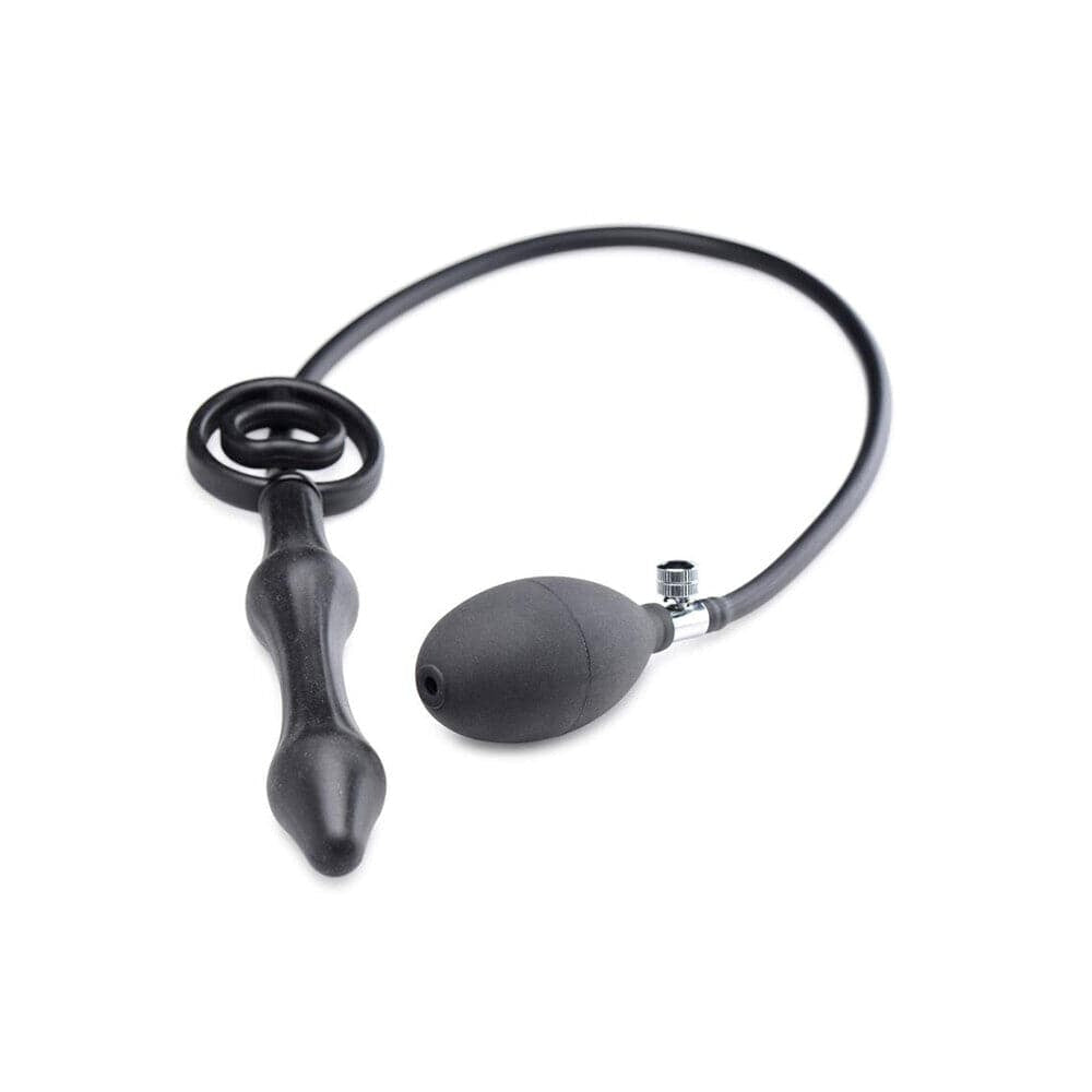 Master Series Devils Rattle Oppratable Anal Plug With Cock Ring