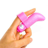 粉红色迷你手指振动器