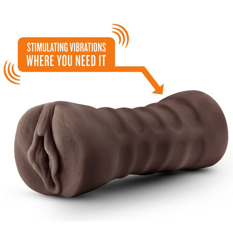 Horká čokoláda Alexis vagina vibrační masturbator