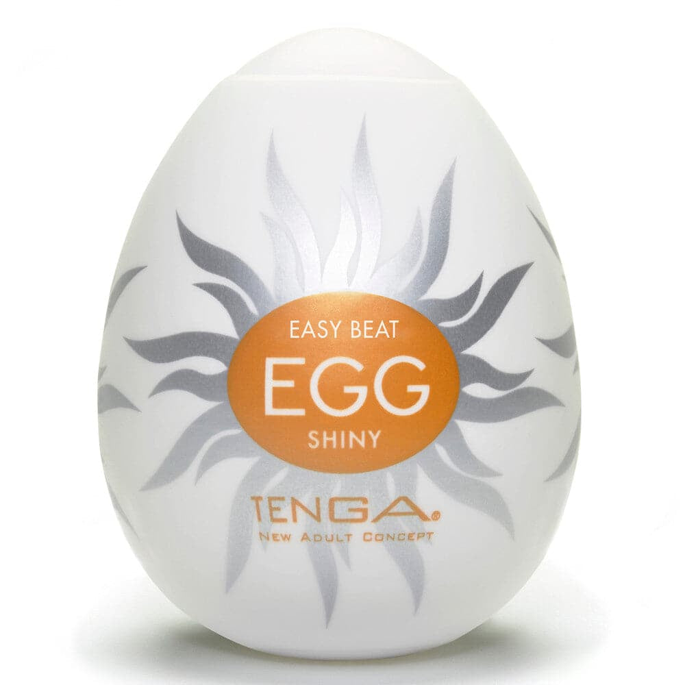 Masturbador de huevos brillante de Tenga