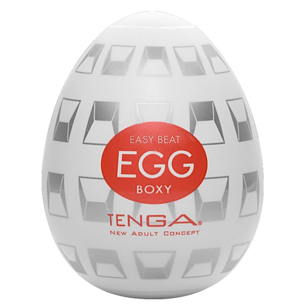 Masturbador de huevos de Tenga Boxy