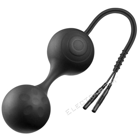 Электростим силиконовый нуар Lula Electro -Jiggle Kegel шарики