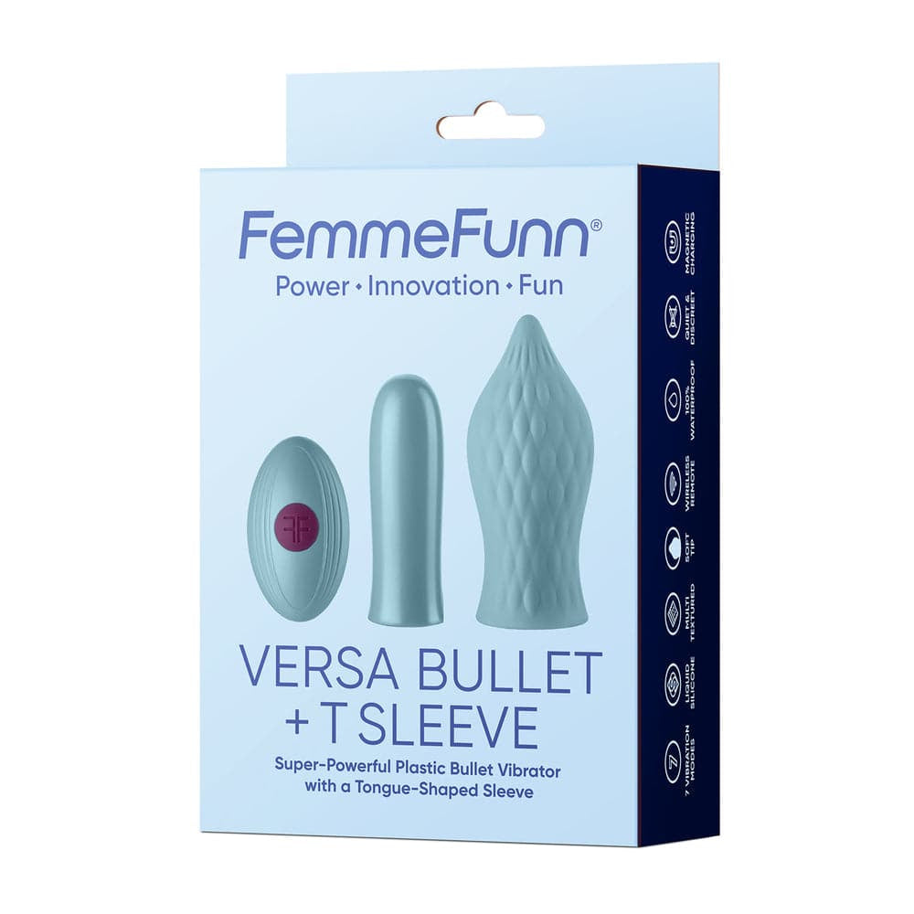 رصاصة FemmeFunn Versa مع الأكمام