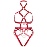 Kink Heart Ring Harness Teddy