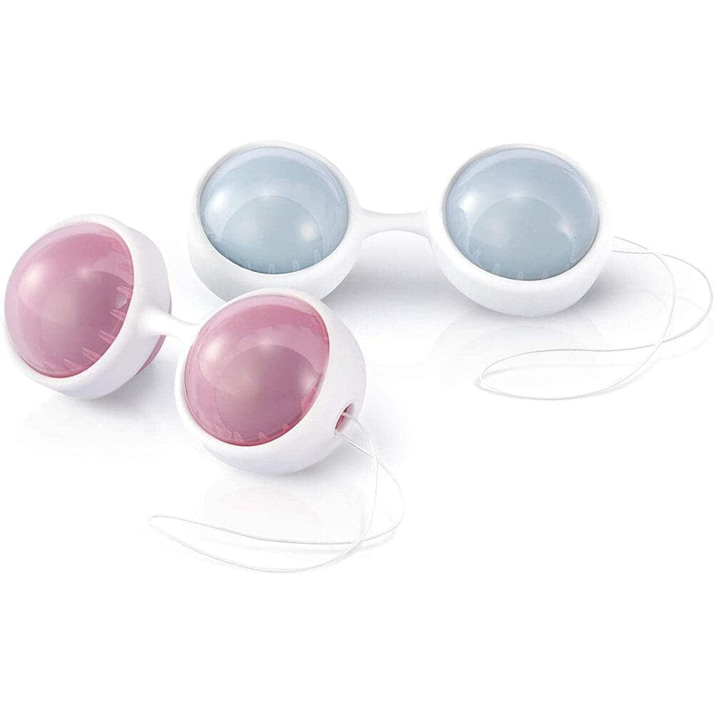 Lelo Luna perler lyserød og blå