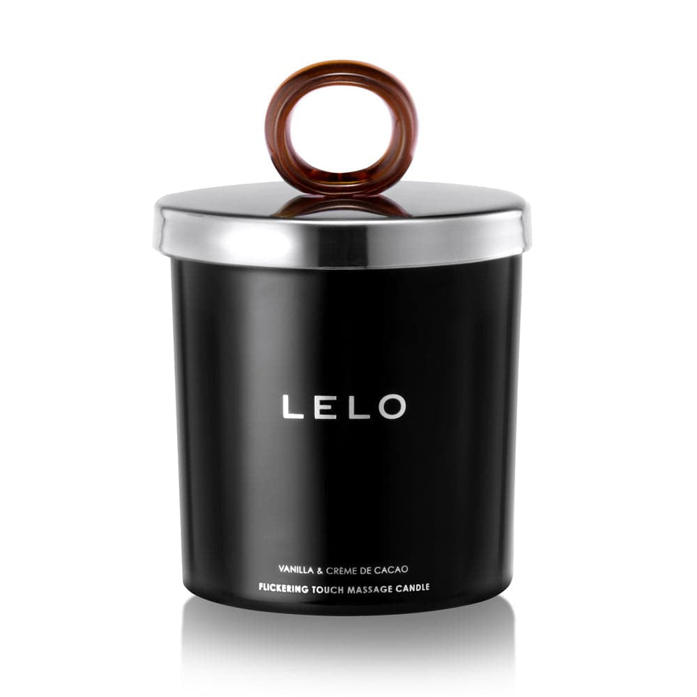 Lelo Vanilla agus Creme de Cacao Flickering Candle Massage