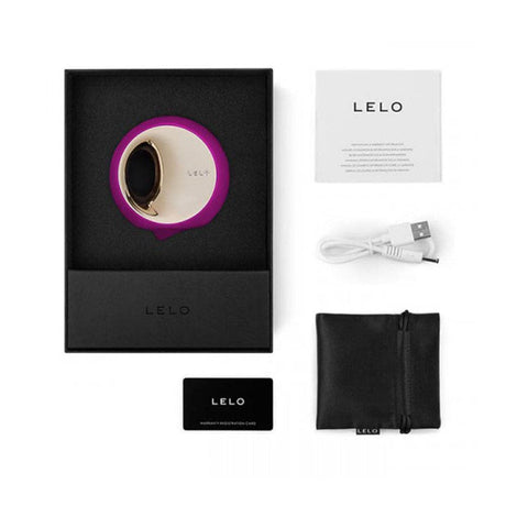 Lelo Ora 3 Глубокая розовая половая стимулятор полового секса