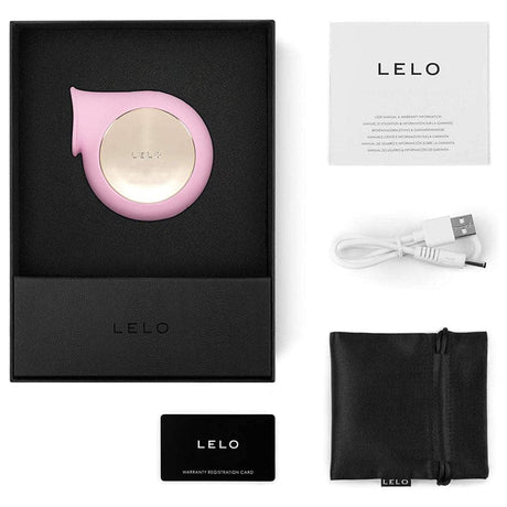 Lelo Sila Pink Sonic Wave Massager Clitoral