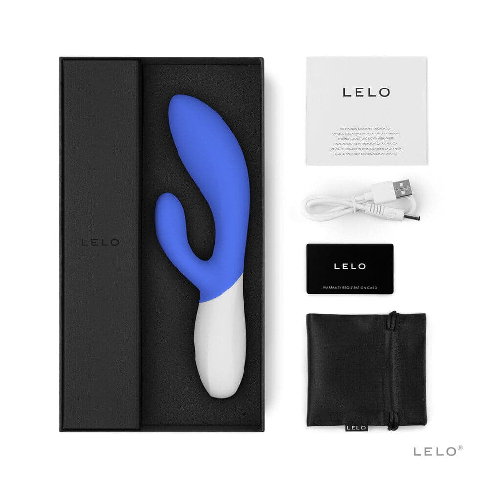 lelo ina wave 2豪華な充電式の雰囲気青