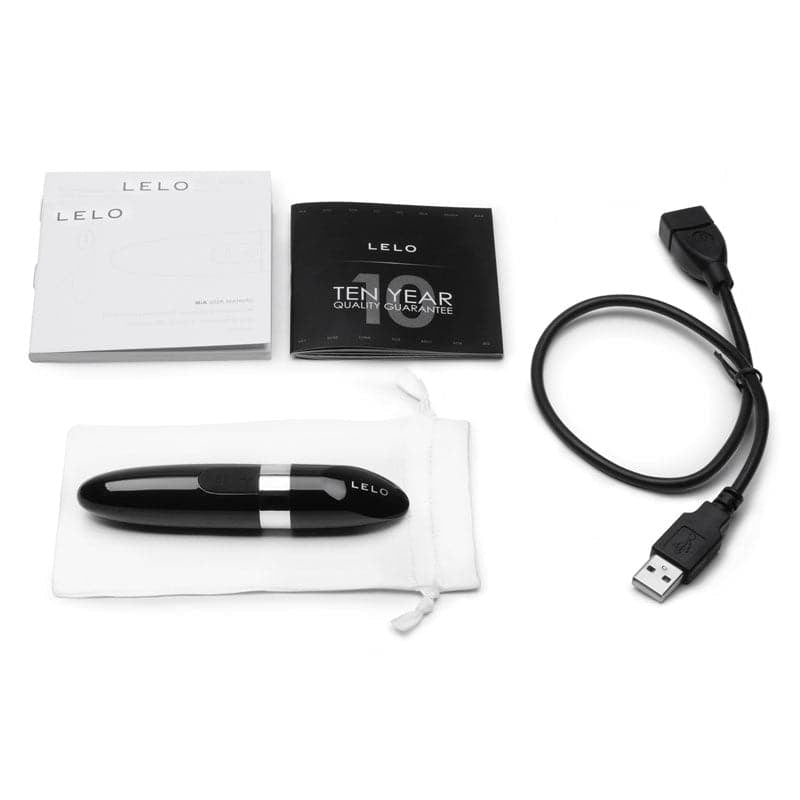Lelo MIA Versión 2 Vibrador recargable de lujo USB negro