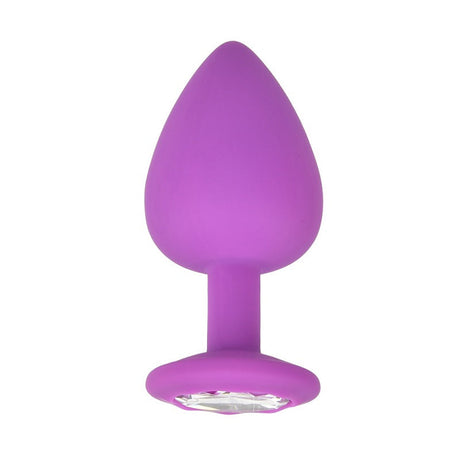 AMOR AMOR Joy Joya Silicona Butt Plug Purple -Large